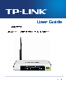 TP-Link Network Router 1910010350 owners manual user guide