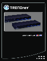 TRENDnet Switch TK1603R owners manual user guide