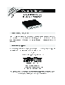 Tripp Lite Switch U225-004-R owners manual user guide