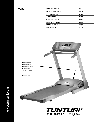 Tunturi Treadmill T40 owners manual user guide