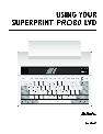 Ultratec Printer PRO80 owners manual user guide