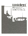Uniden Marine Radio MC2700 owners manual user guide
