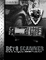 Uniden Scanner BCT-8 owners manual user guide