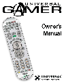 Universal Remote Control Universal Remote Universl Remote owners manual user guide