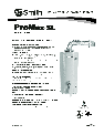 Univex Water Heater ProMax SL owners manual user guide