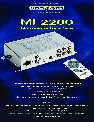 VDO Dayton Car Video System MI 2200 owners manual user guide
