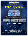 VDO Dayton Stereo System RM 8204 owners manual user guide