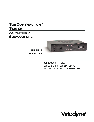 Velodyne Acoustics Car Speaker SC-10 owners manual user guide