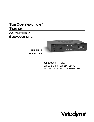 Velodyne Acoustics Speaker SC-1250, SC-8, SC-10, SC-12, SC-15, SC-IW, SC-IF, SC-IC owners manual user guide