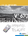 VeriFone Credit Card Machine Vx 670 owners manual user guide