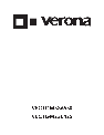 Verona Cooktop VECTGMS304SS owners manual user guide
