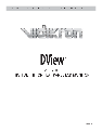 Vidikron Flat Panel Television VL-40 owners manual user guide