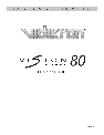 Vidikron Projector 80 owners manual user guide