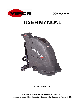 Viper Vacuum Cleaner FANG 18C owners manual user guide