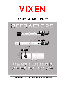 Vixen Telescope A70LF owners manual user guide