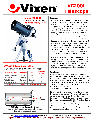 Vixen Telescope VC200L owners manual user guide