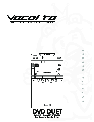 VocoPro Stereo System DIGITAL KARAOKE SYSTEM owners manual user guide