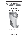 Vornado Air Cleaner AQS 500 owners manual user guide