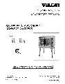 Vulcan-Hart Convection Oven SG4C ML-114876 owners manual user guide