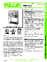 Vulcan-Hart Microwave Oven VCE6H owners manual user guide