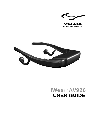 Vuzix Binoculars iWear AV920 owners manual user guide