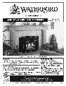 Waterford Appliances Indoor Fireplace E61-LP owners manual user guide