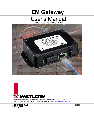 Watlow Electric Network Router EM00-GATE-0000 owners manual user guide