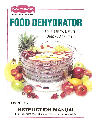 West Bend Back to Basics Food Saver FD-600 owners manual user guide