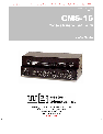 Western Telematic Switch CMS-16 owners manual user guide
