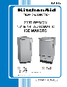 Whirlpool Ice Maker KUIA15NLH*11 owners manual user guide