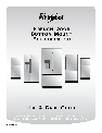 Whirlpool Refrigerator W10417010A owners manual user guide