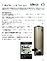 Whirlpool Water Heater PSGS0313 owners manual user guide