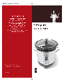 Wolfgang Puck Slow Cooker WPSC0010 owners manual user guide