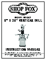 Woodstock Treadmill M1001 owners manual user guide