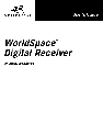 WorldSpace Radio wssr-11 owners manual user guide