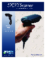 Worth Data Barcode Reader 5202D owners manual user guide