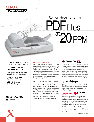 Xerox Printer 520 owners manual user guide