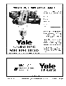 Yale Personal Lift 11353395D owners manual user guide