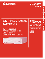 Yamaha CD Player CRW-F1-NB owners manual user guide