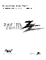 Zenith Projection Television Z52DC2D owners manual user guide