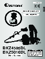 Zenoah Brush Cutter BKZ4505DL owners manual user guide