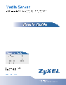 ZyXEL Communications Server NSA210 owners manual user guide