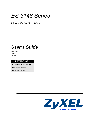 ZyXEL Communications Switch ES-3148 Series owners manual user guide